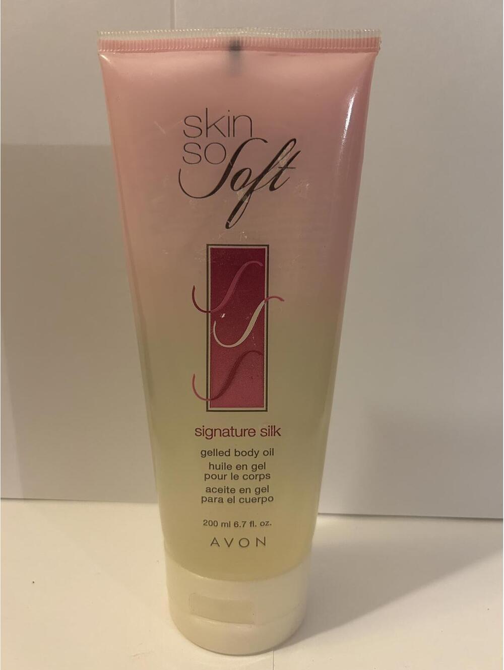 Avon Vintage Skin So Soft Signature Silk Body Oil